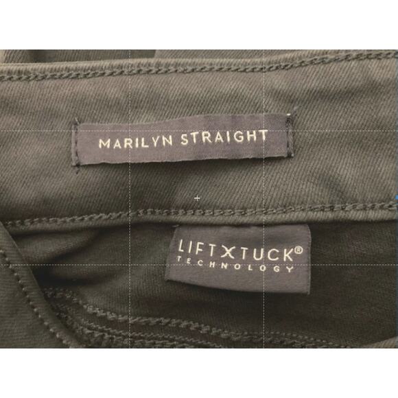 NYDJ Women's Jeans Marilyn Straight Leg Size 10 Vintage Pewter Gray NWT - Picture 6 of 8